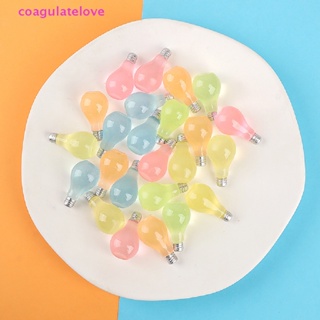 Coagulatelove โมเดลหลอดไฟจําลอง สามมิติ เรืองแสง ขนาดเล็ก หลากสี ของเล่นสําหรับเด็ก [ขายดี]