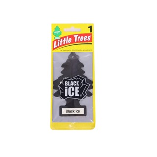 HOMEHAP LITTLE TREES แผ่นน้ำหอม กลิ่น Black Ice น้ำหอม น้ำหอมปรับอากาศ น้ำหอมดับกลิ่น