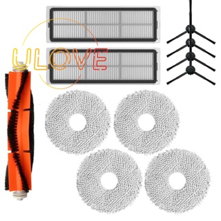 แปรงหลัก แปรงด้านข้าง แผ่นกรอง HEPA อะไหล่อุปกรณ์เสริม สําหรับเครื่องดูดฝุ่น Dreame Bot L10S Ultra Robots