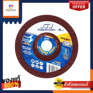 THICK แผ่นเจียรหนา MARATHON A24Q M311-0010 4 นิ้วTHICK GRINDING WHEEL MARATHON A24Q M311-0010 4IN