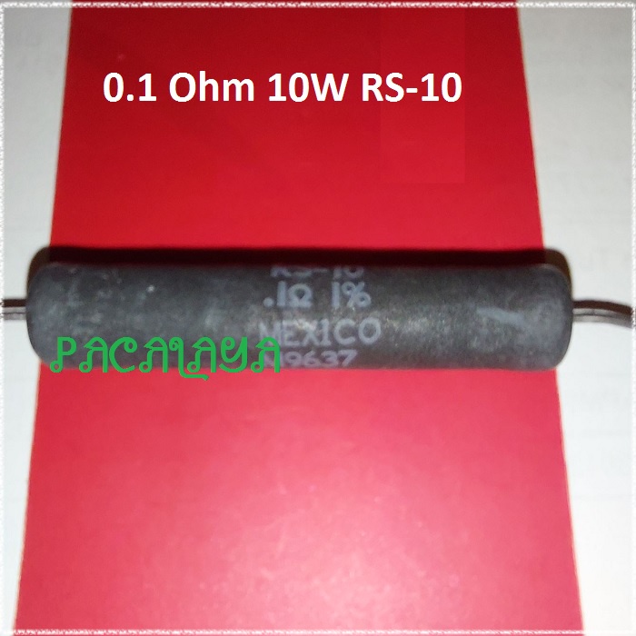 0.1R 0.1 โอห์ม 10W RS-10 ตัวต้านทาน Dale P/N: RS010R1000FE73 เดิม