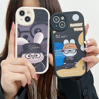 เคสโทรศัพท์มือถือแบบนิ่ม ลายกระต่ายนําโชค LWY สําหรับ Realme C1 C2 C17 C11 C12 C15 C21 C21Y C25Y C25 C25s C20 Realme 5 5i 5s 6 7 7i 8i C35 2 Pro