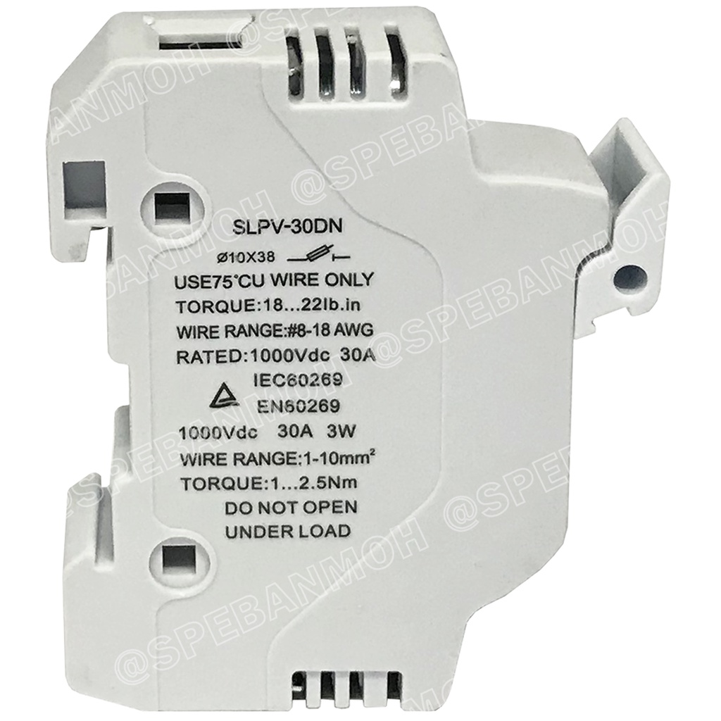 1ชุด SLPV-30DN + SLPV-30 25A กระบอกฟิวส์ + ลูกฟิวส์ รูปที่ 3