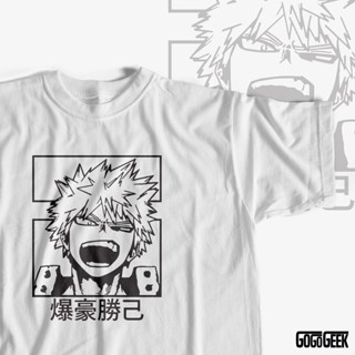 GoGoGEEK My Hero Academia: Katsuki Bakugo Manga Minimalist T Shirt_04