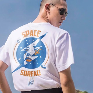 [ปรับแต่งได้]🔥 1.1. SALE 🔥  ® เสื้อยืดลาย รุ่น Nasa สีขาว ( ลิขสิทธิ์แท้ ) แขนสั้น เสื้อยืดชาย หญิง  M L XL 2XL  TS ขน