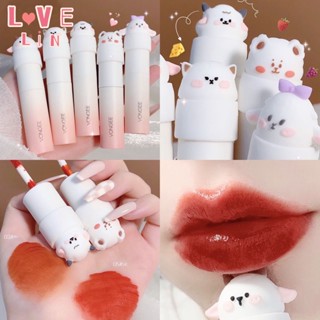 【Lovelin】Von Gee ลิปสติก เนื้อแมตต์กํามะหยี่ สีขาว ราคาถูก