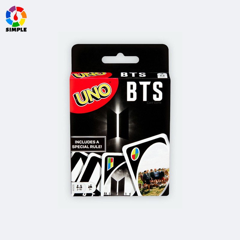 K-POP BTS Uno Game Photo Carte (112 cards) weply Mattel Official MD Goods Card Game