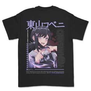 tshirt เสื้อยืด พิมพ์ลายอนิเมะ Kobeni Chainsaw Man สําหรับผู้ชาย(S-5XL)