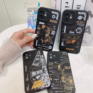 พร้อมส่ง ลายเท่ Reno8T/Reno10 5G/Reno10Pro Plus เคสกันกล้อง สำหรับ OPPO Reno8T/A58 4G/A78 เคสหุ่นยนต์ เคสกันกระแทก 004