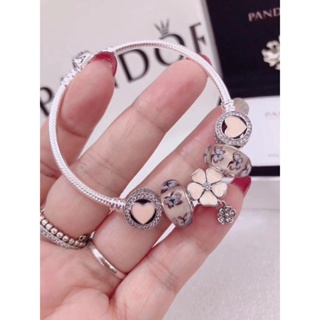 Boutiques PAN Pan_ สร้อยข้อมือพลอยเทียม ฝังมือ S925 S46 AAs031 66 CI686 GR66RE8E8