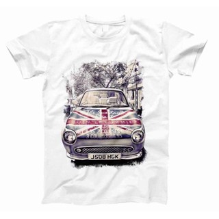 Mowei7 {พร้อมส่ง เสื้อยืดแขนสั้นลําลอง ผ้าฝ้าย 100% พิมพ์ลาย Great Britain Cars พลัสไซซ์ สไตล์ยุโรป ไซซ์ XS-6XL สํา_02