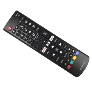 ใช้สําหรับ LG AKB75375608 รีโมทคอนโทรลพร้อม NETFLIX AMAZON สําหรับ LG 2018 สมาร์ททีวี 32Lk6100 32Lk6200 43Lk5900