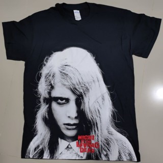 เสื้อยืด หนังสยองขวัญ night of the living Dead  ลิขสิทธิ์แท้