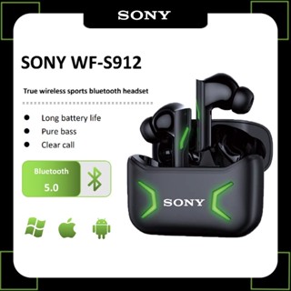 Sony WF-S912 หูฟังบลูทูธไร้สาย TWS สเตอริโอไร้สาย 5.0 สําหรับเล่นกีฬา