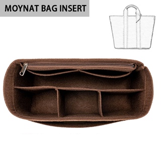 Bluana Moynat จัดระเบียบ และดันทรงกระเป๋า กระเป๋าผ้าสักหลาด สําหรับใส่จัดเก็บอุปกรณ์ D089