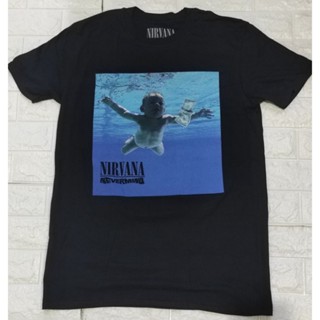 เสื้อวง Nirvana never mind ลิขสิทธิ์แท้ 2021