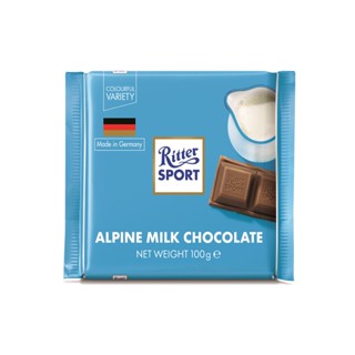 ริทเทอร์สปอร์ตชอคโกแลตนม ALPLINE 100ก.RITTER SPORTMILK CHOCOLATE 100G.