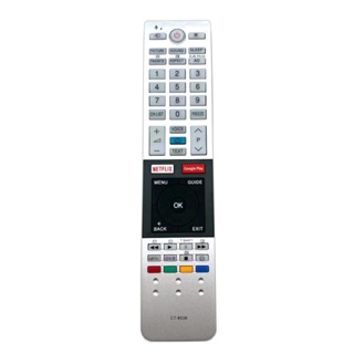 รีโมตคอนโทรล CT-8536 แบบเปลี่ยน สําหรับทีวี Toshiba Netflix Google Play Key 32l4750a 43u7750 50U7880 58U7880