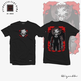 เสื้อ Tshirt Black Clover  Liebe เสื้อยืดแขนสั้นเสื้อยืดการ์ตูนญี่ปุ่นอะนิเมะชายและหญิง