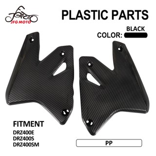 JFG MOTO Motorcycle 1 Pair Front Side Cover Protection For DRZ400E DRZ400S DRZ400SM