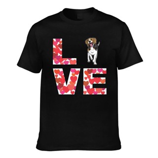 Love Beagle Dog Mens Short Sleeve T-Shirt_02