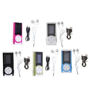 Capa เครื่องเล่นเพลง MP3 ดิจิทัล หน้าจอ LCD อลูมิเนียม ขนาดเล็ก 32GB การ์ด TF