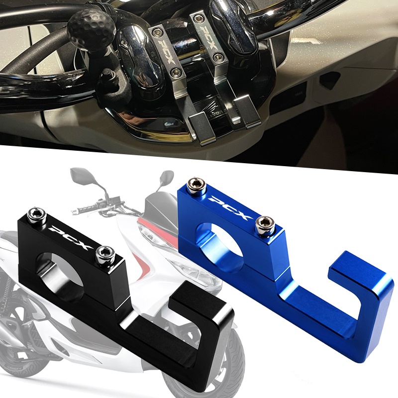 PCX160 ตะขอแขวนของมอเตอร์ไซค์ สําหรับรถจักรยานยนต์ HONDA PCX 150 125 ตะขอแขวนหมวกกันน็อค อลูมิเนียม CNC