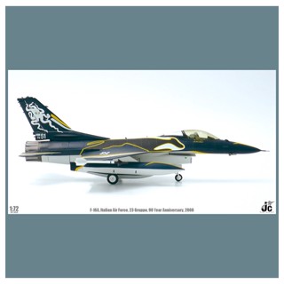 พร้อมส่ง โมเดลเครื่องบินรบ JC Wings 1/72 Italy Air Force F-16A MM7251 F16