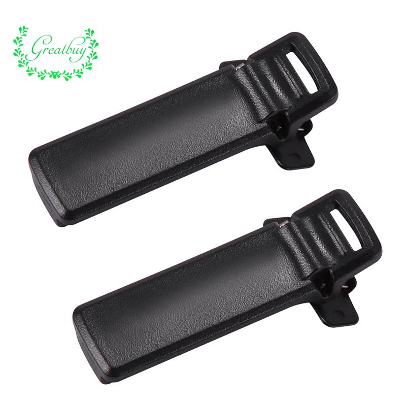 【ขายดี】อะไหล่คลิปหนีบวิทยุสื่อสาร Uv5r 2 ทาง สําหรับ intercom UV5R 5RA 5R + 5RB 5RC 2 ชิ้น – โปรปัง