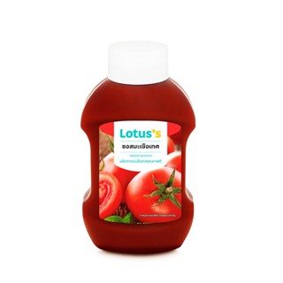 โลตัสสควีซซอสมะเขือเทศ SQUEEZE 550 ก.LOTUSSTOMATO KETCHUP 550G