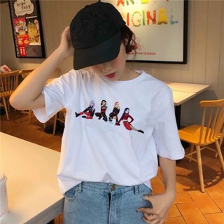 Mamamoo Kpop t shirt clothes women y2k clothes vintage white casual tumblr crop top clothes harajuku_09