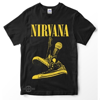 เสื้อยืด ลาย nirvana 9s พรีเมี่ยม สําหรับวัยรุ่น