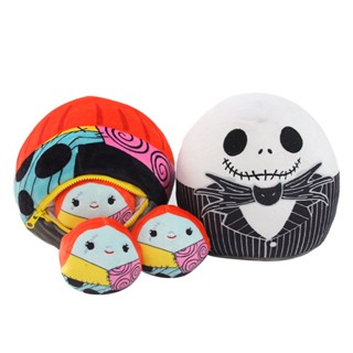 ตุ๊กตานุ่ม รูปการ์ตูน The Nightmare Before Christmas Squishmallow Sally Jack ของเล่นสําหรับเด็ก