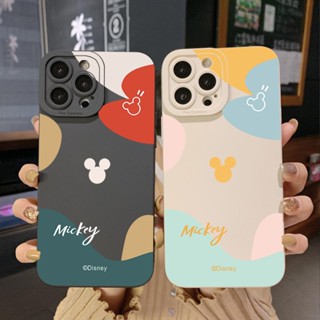 เคสป้องกันโทรศัพท์มือถือ ขอบสี่เหลี่ยม ลายมิกกี้ มินนี่เมาส์ สําหรับ Infinix Hot 20S 20i 30i 9 30 20 Play Smart 6 Plus X6823 Zero 5G 2023