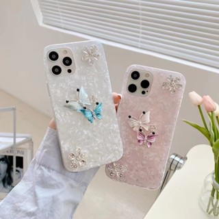 เคสโทรศัพท์ลายผีเสื้อ iPhone 15 Pro Max 14 Pro Max 13 Pro Max 12 Pro Max 11 Pro Max 15 Plus 14 Plus 13 Mini 12 Mini Xs Max XR