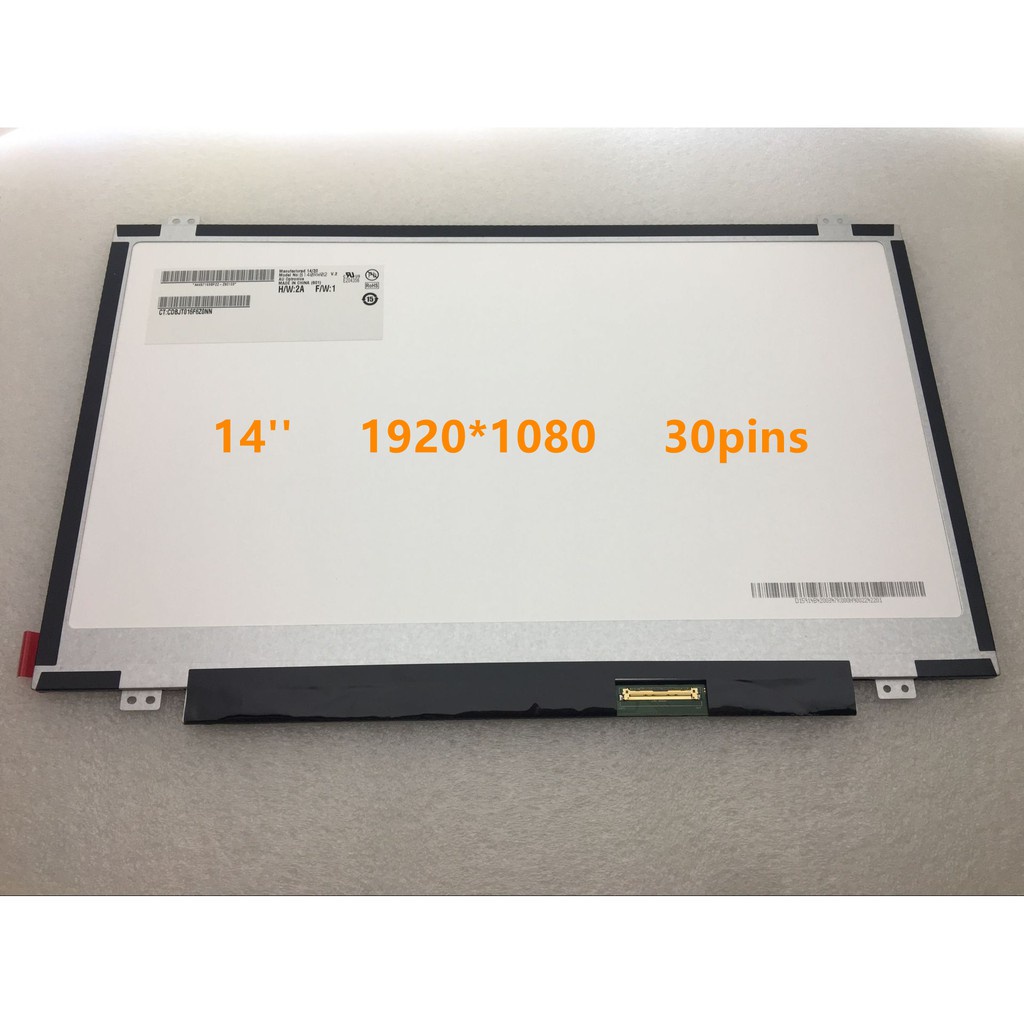 14 นิ้ว B140HAN01.2 LP140WF1 SPB1 B140HAN01.3 B140HAN01.0 B140HAN01.1 สําหรับ Lenovo thinkpad L440 T