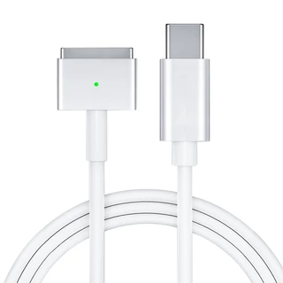 Fonken อะแดปเตอร์สายชาร์จ USB -C ตัวเมีย เป็น Mag-saf2 สําหรับ Mc-book Pro Air 100W 1.8 ม.