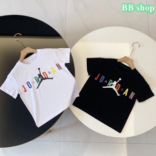 เสื้อยืดคอกลม แขนสั้น พิมพ์ลาย Air Basketball Family Matching Wear Boy Girl Tops 1-12y สําหรับเด็กผู้ชาย และผู้หญิง