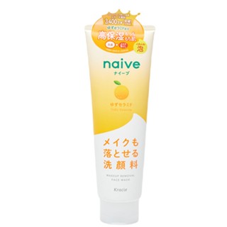 เฟสวอช นาอิฟ รีมูฟเวล เมคอัพ ยูซุ200กผลิตภัณฑ์ดูแลผิวหน้าNAIVE MAKEUP FACE WASHYUZU200G