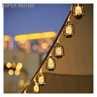  Super Motor LED โคมไฟสีดำสตริงแสงย้อนยุคกันน้ำประหยัดพลังงานพลาสติกโคมไฟน้ำมันก๊าดขนาดเล็กสำหรับตั้งแคมป์