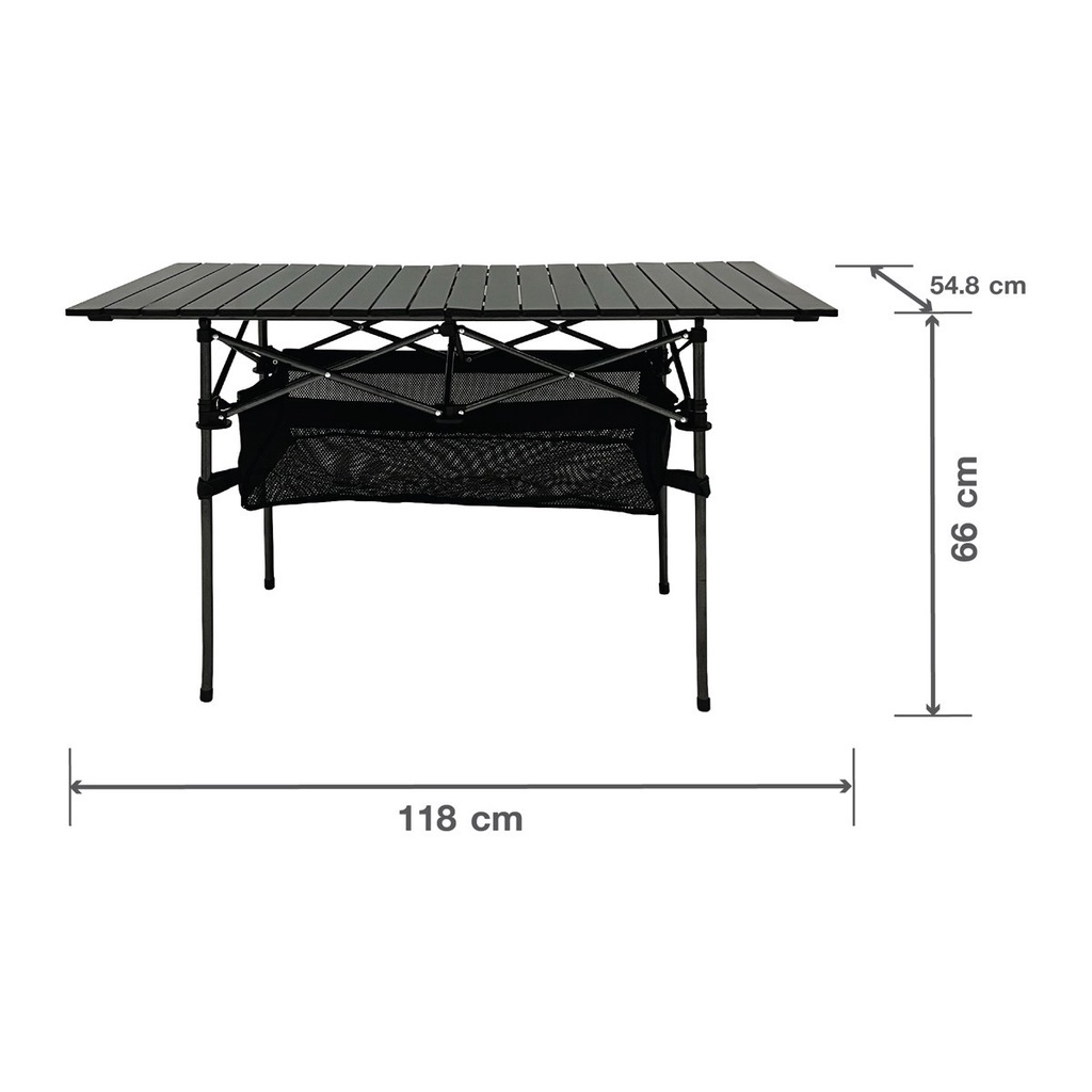 เบสิโค BIG20210715 โต๊ะปิกนิกพับ สีดำBESICOรุ่น BIG20210715Folding PicnicTable Black