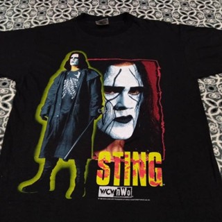 เสื้อยืด พิมพ์ลายมวยปล้ํา Sting 90s สไตล์วินเทจ สําหรับผู้ชาย