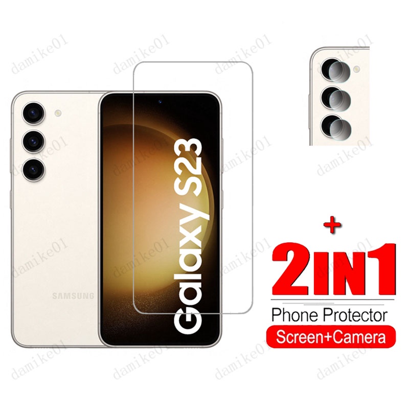 Samsung S23 S23 + ฟิล์มกระจกนิรภัยสําหรับ Samsung Galaxy S22 S22+ S21 S21+ S20 FE 5G A50 A50s A30s A04 A04e A04s A03 A03 A03s A02 A02 A02 A02 A02 A02 A02s กระจกป้องกันหน้าจอ1