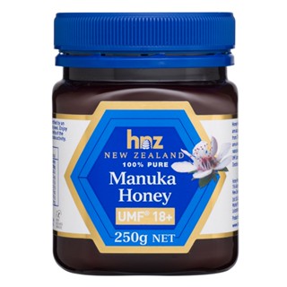 ฮันนี่นิวซีแลนด์ NEW มานูก้าUMF18+ 250กรัมHONEYZEALAND MANUKA 18PLUS250G.