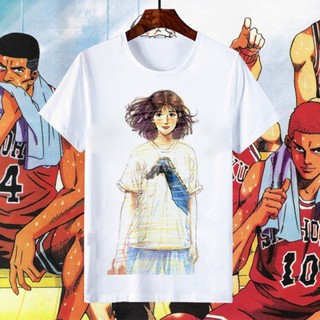 Slamdunk T-Shirt Men And Women Short Sleeve over size Wide form_09