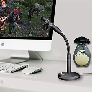 360° ไมโครโฟน USB สามารถปรับได้ สําหรับคอมพิวเตอร์ แล็ปท็อป PC