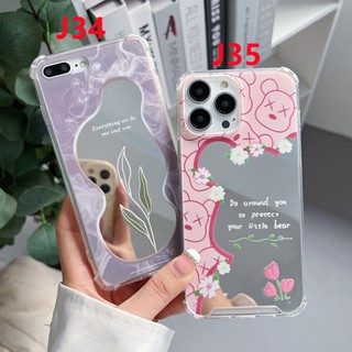 เคส OPPO Reno8 A74 7 8Z A76 A74 A95 5G 4G A57 2022 Mirror Case