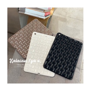 ใหม่ เคสแท็บเล็ต กันกระแทก ลายตาราง 3D ทนทาน สําหรับ iPad Pro 11 นิ้ว Air5 mini6 Air 4 2022