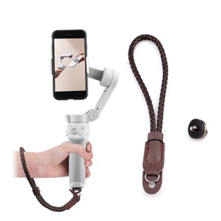 สายคล้องข้อมือ สําหรับ DJI OM 6 OM5 OM 4 OSMO Mobile 2 3 ZHIYUN Smooth 4 FEIYU Moza Gimbal Stabilizer Sling Holder Mount Protector