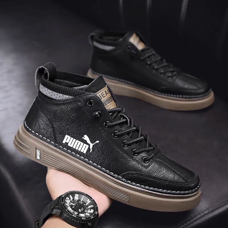 รองเท้าหนังลําลองผู้ชาย Oxfords รองเท้าผ้าใบแฟชั่นรองเท้าสบาย